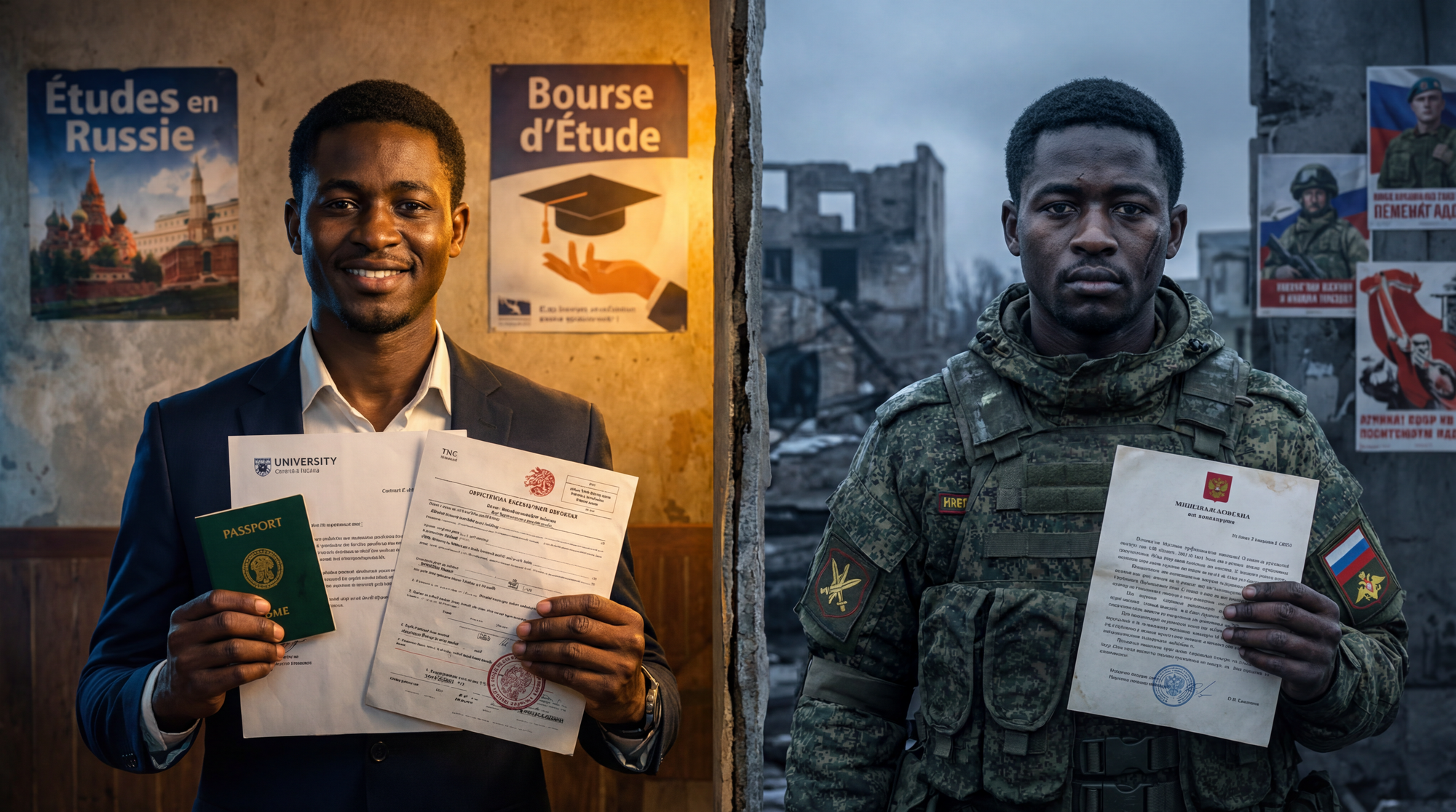 All eyes on wagner : 316 morts dans une guerre qui n'est pas la leur